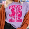 Pink Out Tackles Breast Cancer Football T-Shirt 1 Pink Out Tackles Breast Cancer Football T Shirt 2