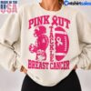 Pink Out Tackles Breast Cancer Football T-Shirt 2 Pink Out Tackles Breast Cancer Football T Shirt 3