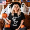 Skeleton Play Trumpet Halloween T Shirt 2