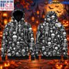 Halloween Pumpkin Haunted House 3D All Over Print