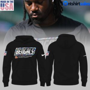 Bengals Intercept Cancer Cincinnati Football Hoodie, Cincinnati Bengals