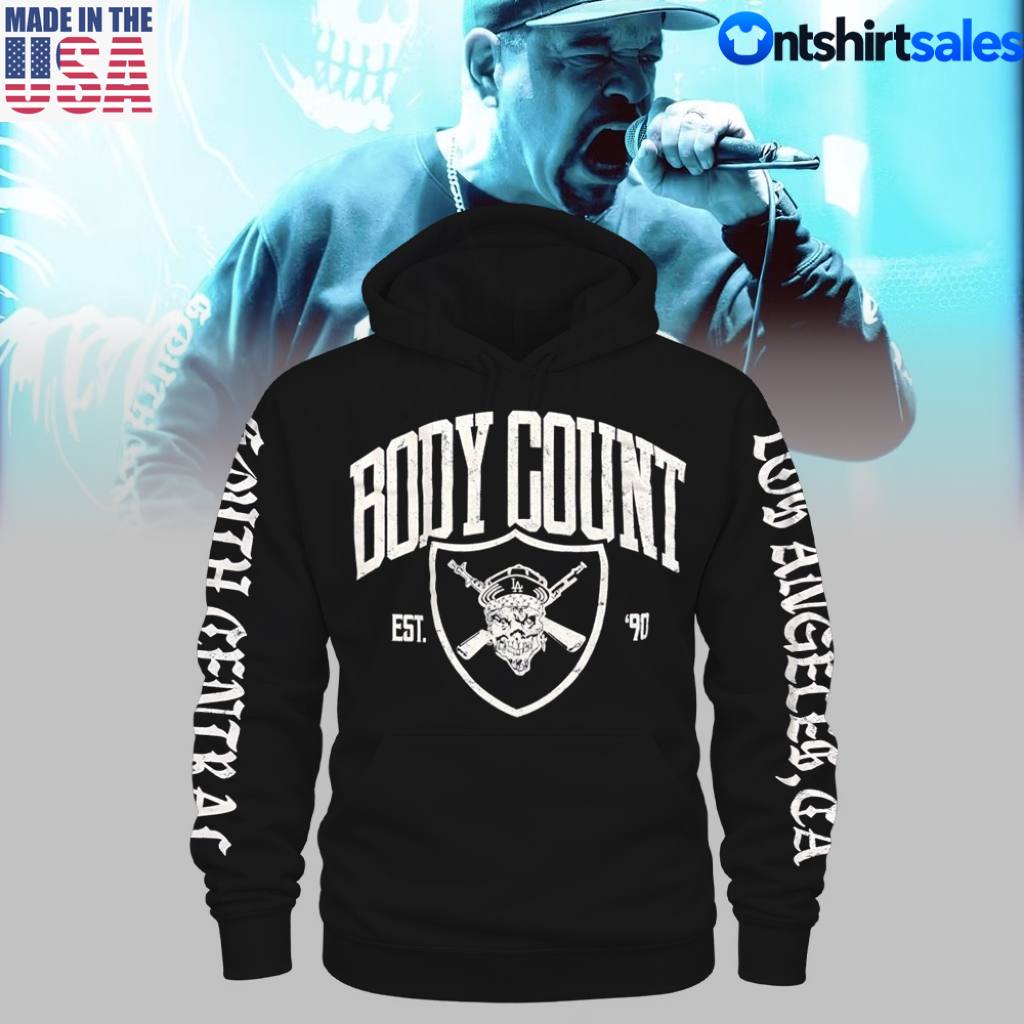 Body Count Los Angeles, CA Raiders Hoodie 3 Body Count Los Angeles CA Raiders Hoodie