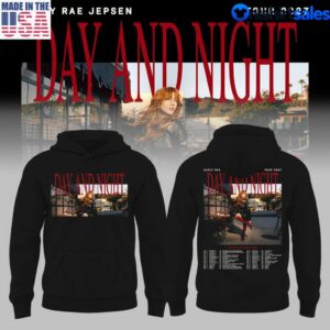 Carly Rae Jepsen Day and Night Hoodie, Tour 2027 Music Graphic Apparel