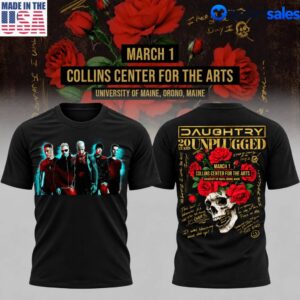 Daughtry 20 Years Unplugged Tour T-Shirt