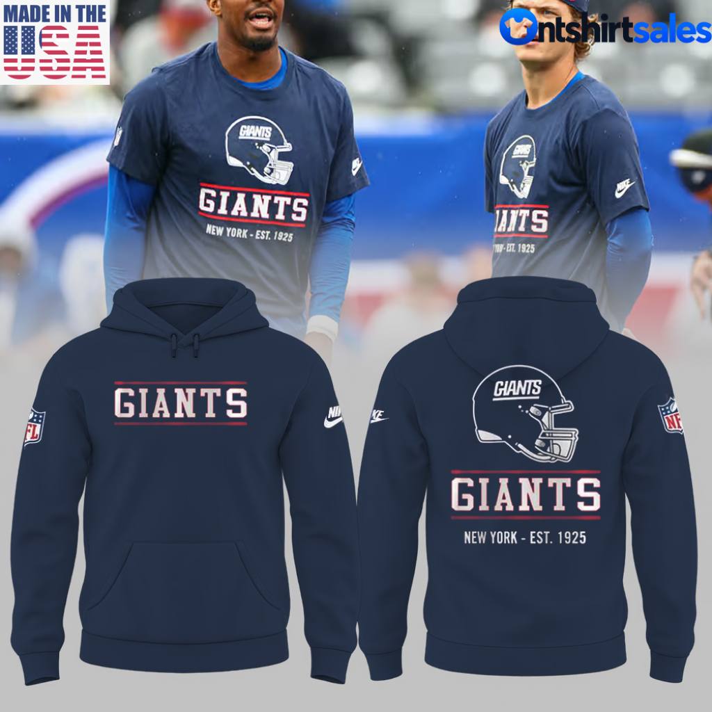 New York Giants Football Helmet Hoodie 4 New York Giants Football Helmet Hoodie