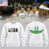 Oregon Ducks Baseball Sneakers Sweatshirt