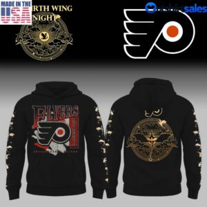 Philadelphia Flyers Fourth Wing Night 2026 Graphic Pullover Hoodie