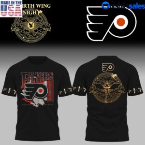 Philadelphia Flyers Fourth Wing Night 2026 Graphic T-Shirt