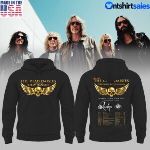 The Dead Daisies Kelly Hansen March EU UK Tour 2027 Hoodie