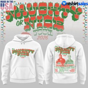 The Naughty Or Nice Tour Country Tour 2026 Hoodie