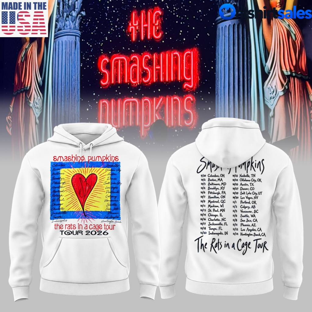 The Smashing Pumpkins The Rats In A Cage Tour T-Shirt, SweatShirt, Hoodie 4 The Smashing Pumpkins The Rats In A Cage Tour Hoodie