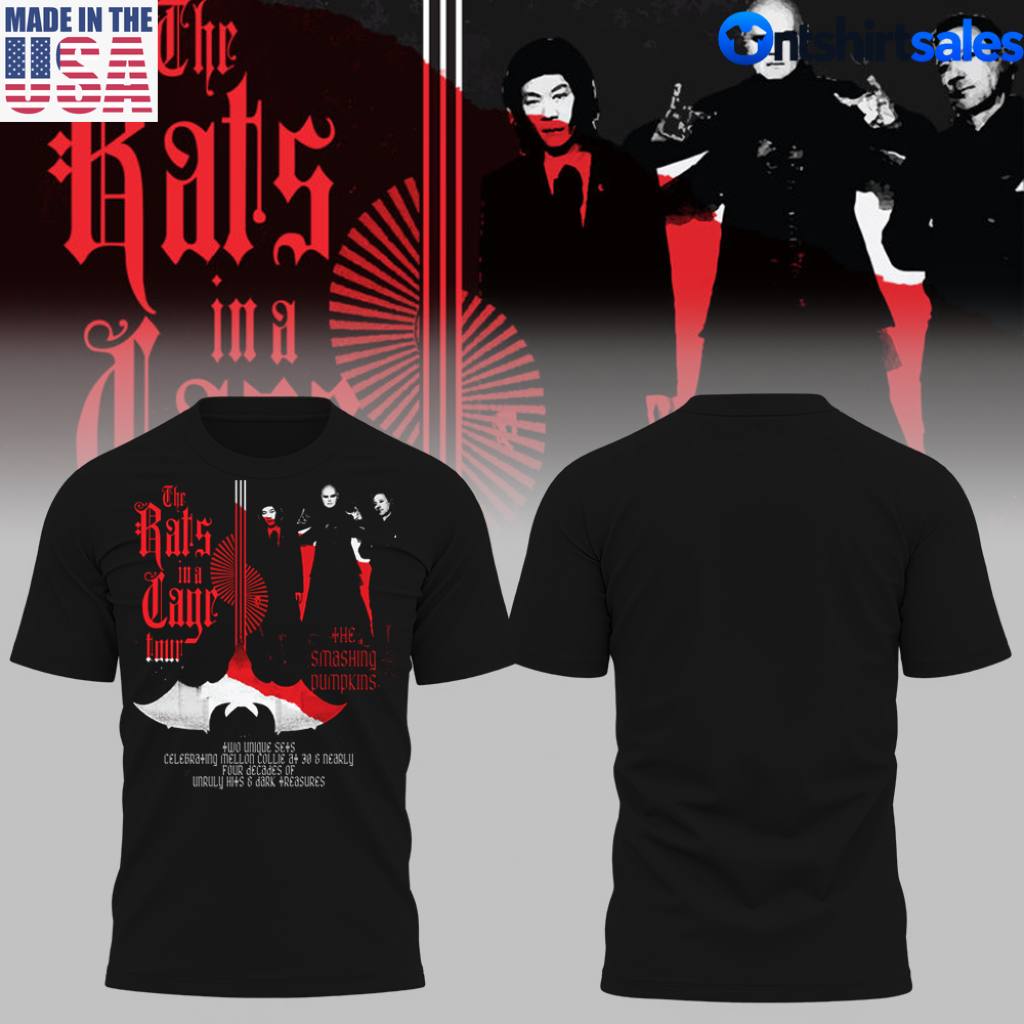 The Smashing Pumpkins The Rats In A Cage Tour T-Shirt 2 The Smashing Pumpkins The Rats In A Cage Tour T Shirt 1