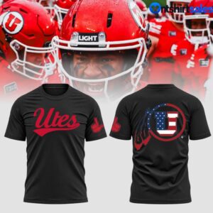 Utah Utes Football White Out T-Shirt, Utah Utes Football Gift
